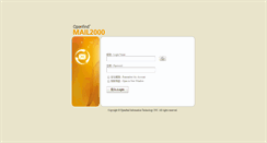 Desktop Screenshot of mail.ifpi.org.tw